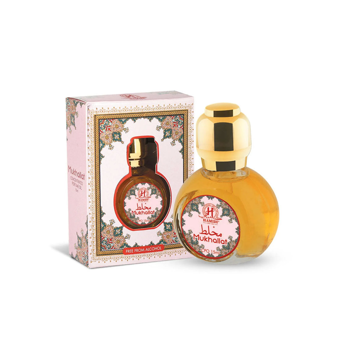 MUKHALLAT Oil Fragrance Stick  15 ML - Round Collection By Hamidi