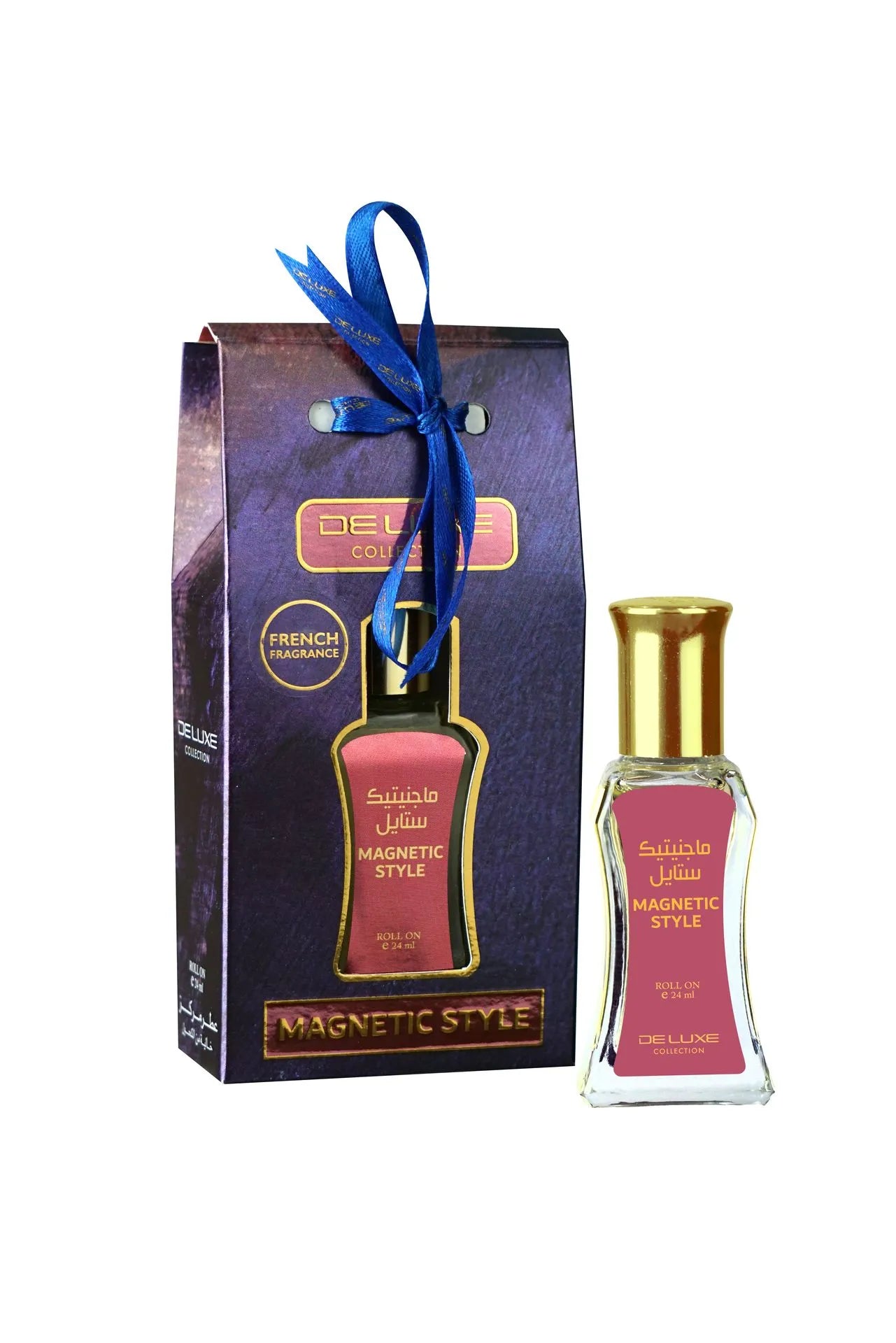 MAGNETIC STYLE Oil Fragrance Roll On  24 ML - Deluxe Collection By Hamidi