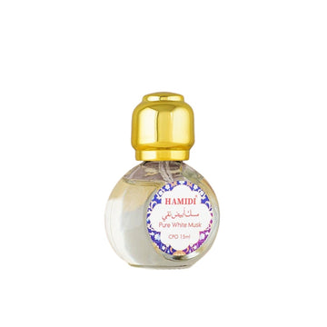 Pure White MUSK Oil Fragrance Stick  15 ML - Round Collection By Hamidi