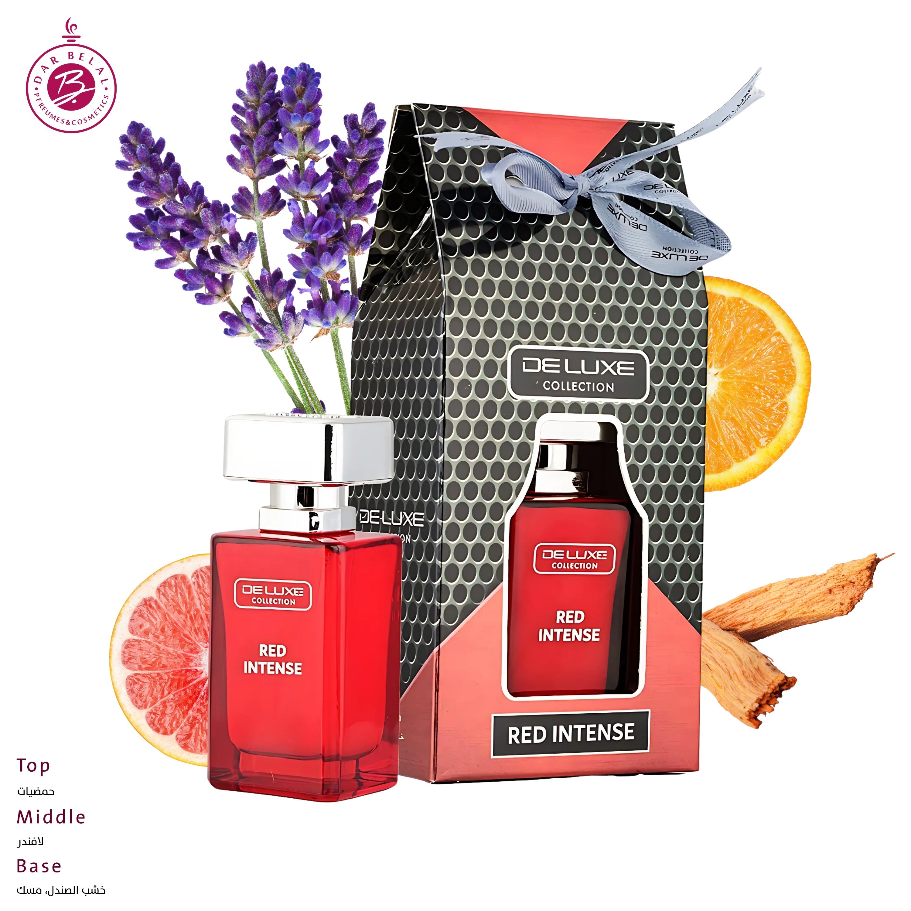 Red Intense Non Alcoholic Perfume  50 ML - Deluxe Collection By Hamidi