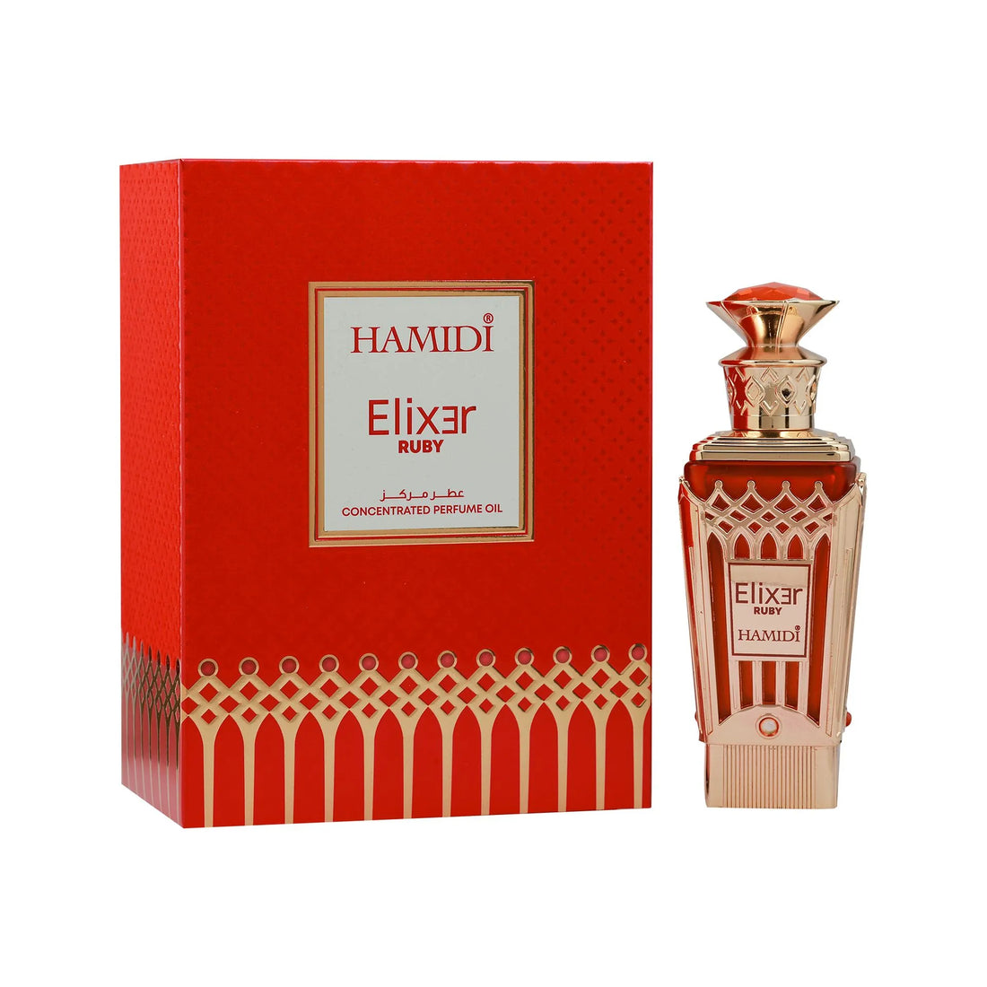 RUBY Oil Fragrance Stick  20 ML - ELIXIR Collection By Hamidi