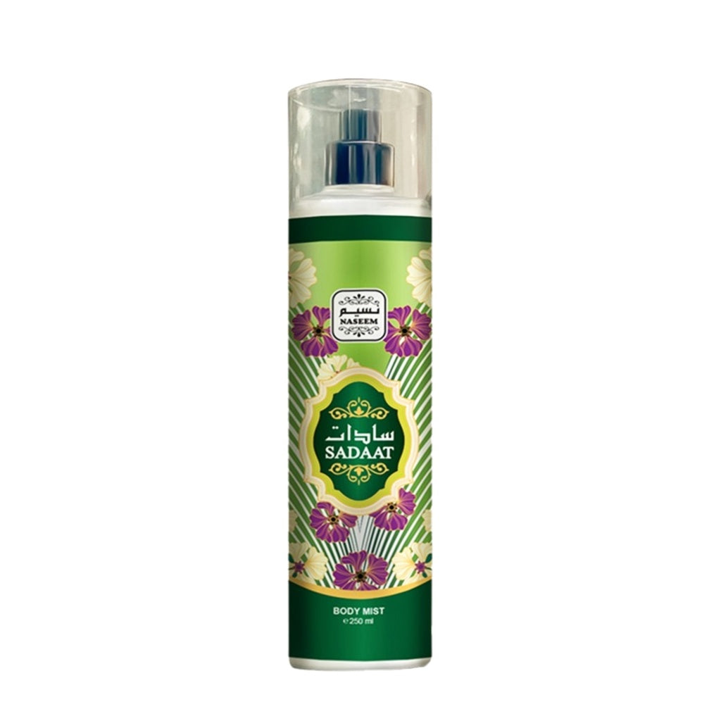 Sadaat Non Alcoholic Body & Hair Mist  250 ML -  By Naseem