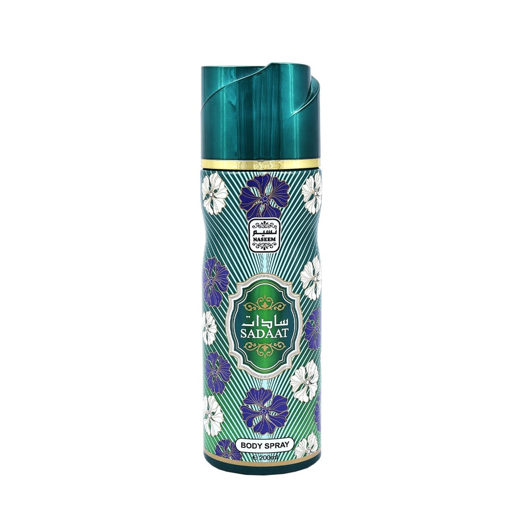 Sadaat Non Alcoholic Perfumed Body & Hair Spray  200 ML -  By Naseem