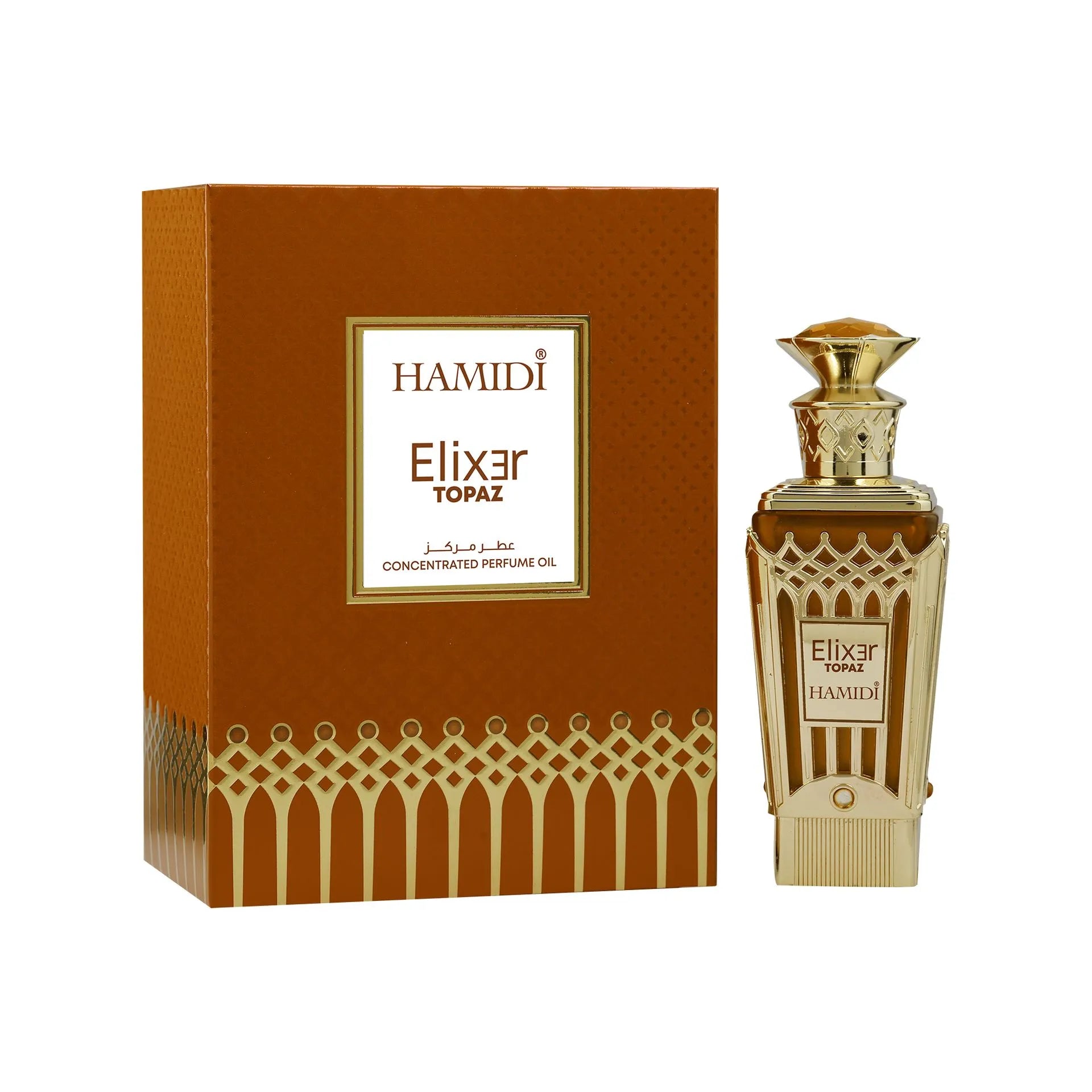 TOPAZ Oil Fragrance Stick  20 ML - ELIXIR Collection By Hamidi