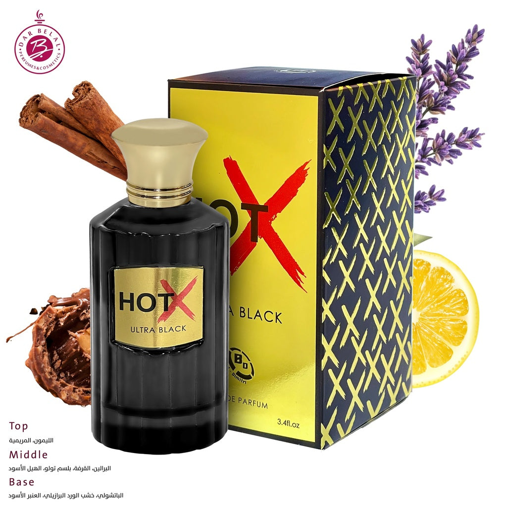 ULTRA BLACK Perfume  100 ML - HOT X COLLECTION By Bernard Dimitri