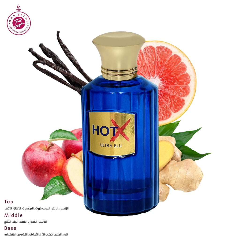ULTRA BLUE Perfume  100 ML - HOT X COLLECTION By Bernard Dimitri
