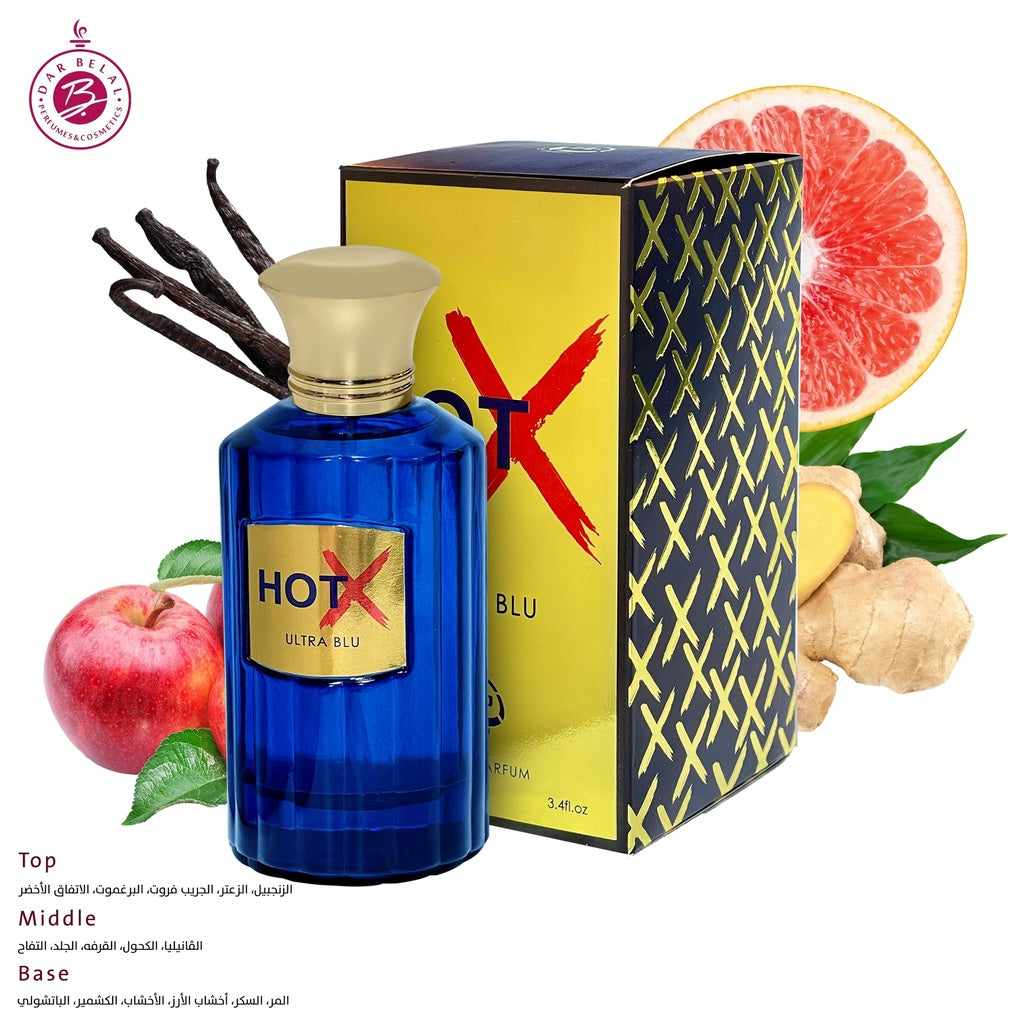 ULTRA BLUE Perfume  100 ML - HOT X COLLECTION By Bernard Dimitri