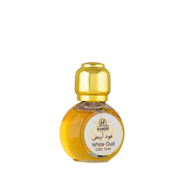White Oud Oil Fragrance Stick  15 ML - Round Collection By Hamidi