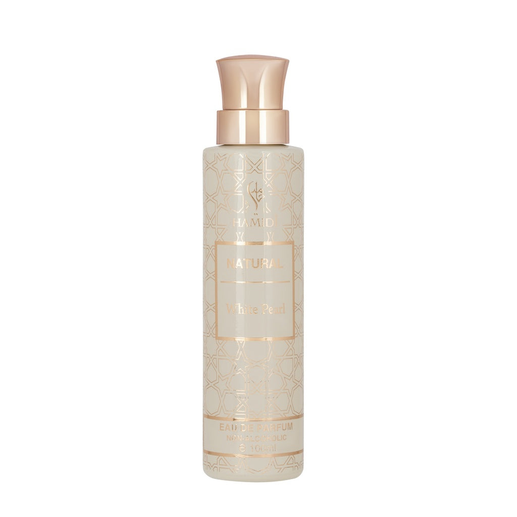 White Pearl Non Alcoholic Perfume  100 ML - Natural Collection By Hamidi