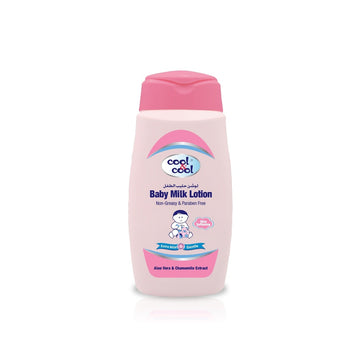 With Aleo Vera & Chamomile Baby Milk Lotion  250 ML -  By Cool&Cool