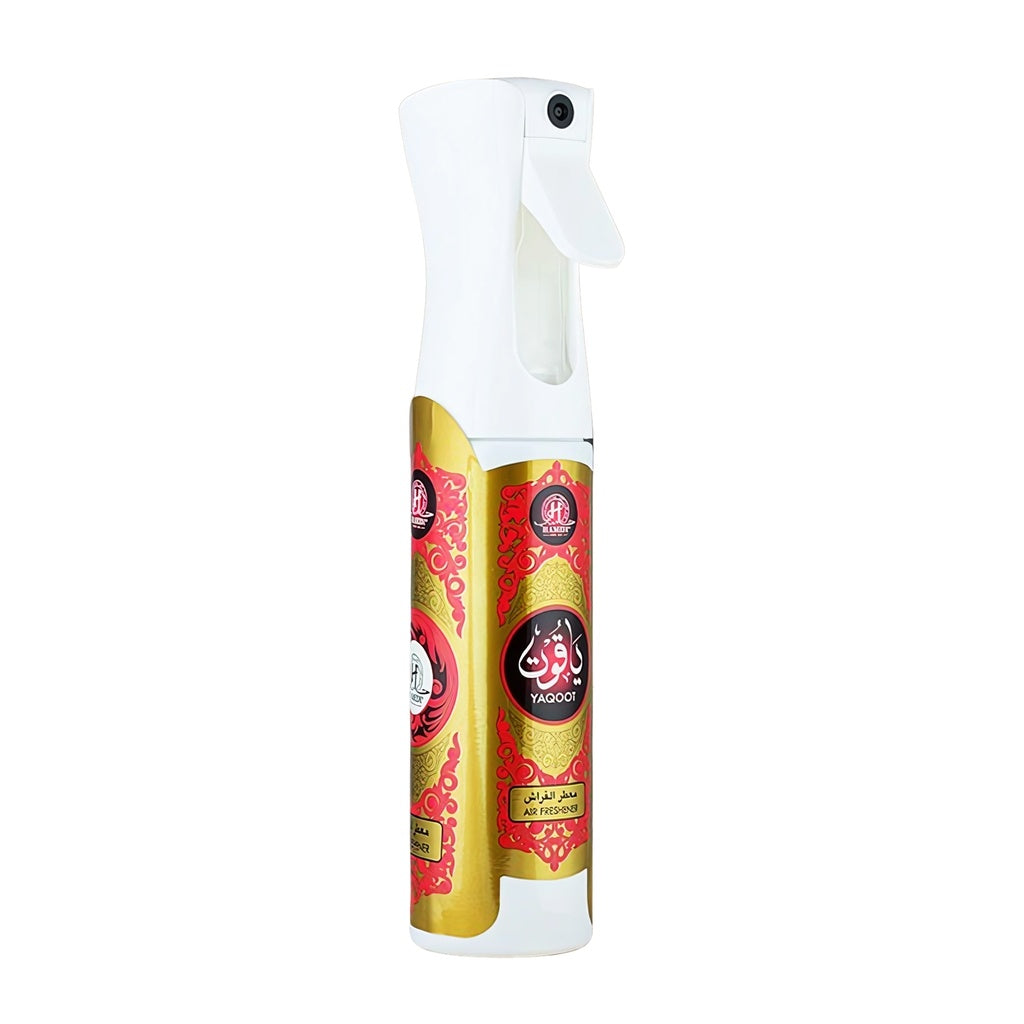 Yaqoot Non Alcoholic Home Freshener  320 ML - Mechanism Collection By Hamidi