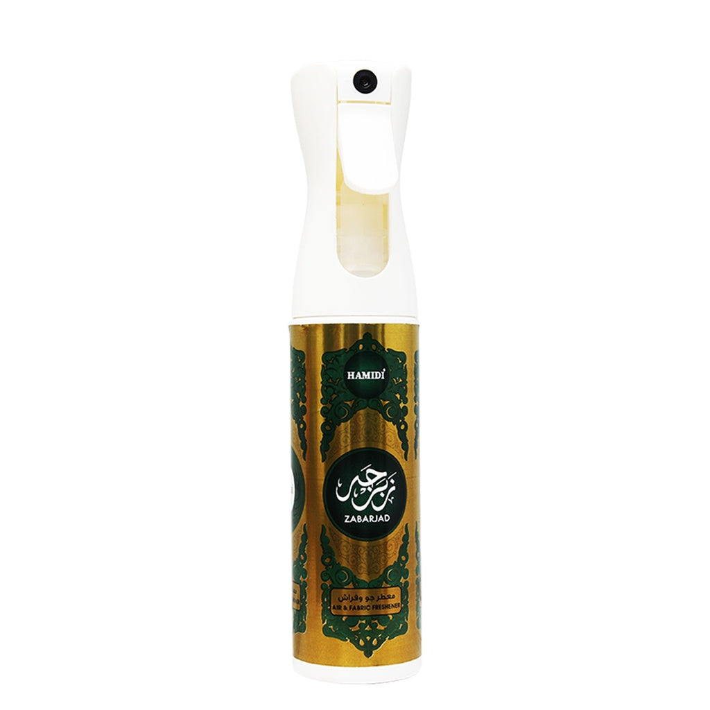 Zabarjad Non Alcoholic Home Freshener  320 ML - Mechanism Collection By Hamidi