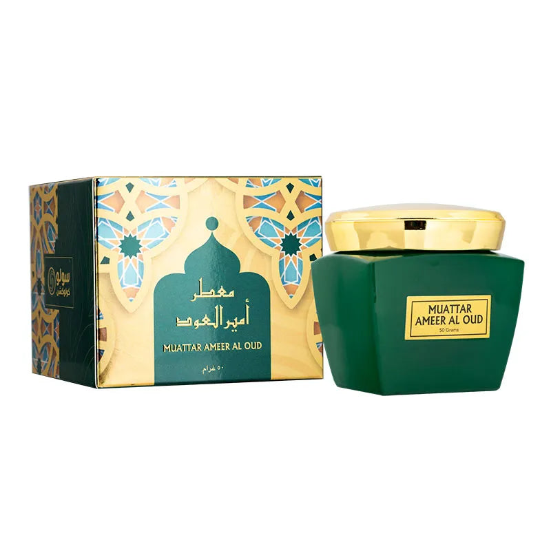 AMEER AL OUD Non Alcoholic Bakhoor Muattar  50 GM - Solo Collection By Hamidi