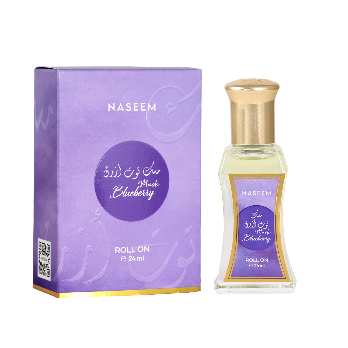 BLUE BERRY Oil Fragrance Roll On  24 ML -  By Naseem