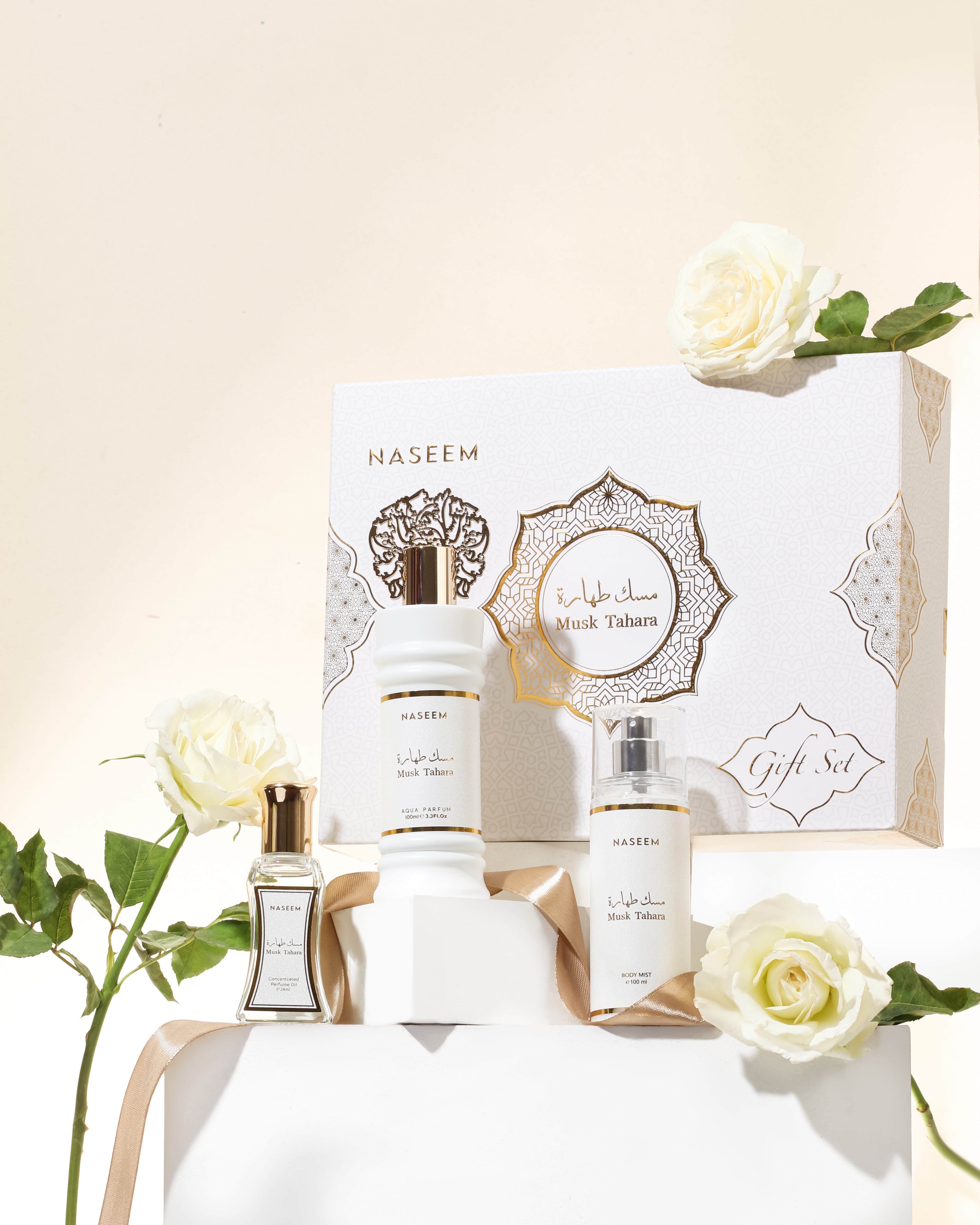 Musk Tahara Non Alcoholic Gift Set  3 PCS - New Edition Collection  By Naseem